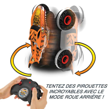 Hot Wheels – Monster Trucks Véhicule Radiocommandé L’Inarrêtable Tiger Shark - Image 4 of 7
