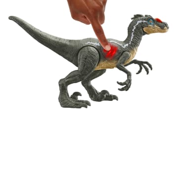 Jurassic World - Figurine Vélociraptor Attaque Ultime - Figurine Dinosaure - 4 Ans Et + - Image 3 of 6