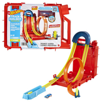 Hot Wheels Track Builder Unlimited Fuel Can Stunt Box HDX78 MATTEL