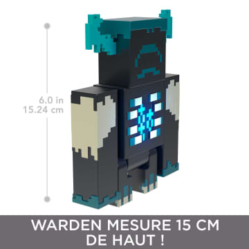 Minecraft - Gardien Warden - Figurine - 3 Ans Et + - Imagen 5 de 7