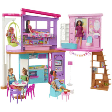 Barbie Vakantiehuis Speelset - Image 1 of 6