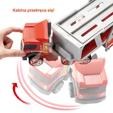 Matchbox Fire Rescue Hauler Playset - Image 2 of 6