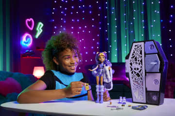 Monster High - Casiers Secrets De Clawdeen Wolf Look Irisé - Poupée - 4 Ans Et + - Imagen 2 de 8