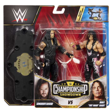 WWE Championship Showdown Undertaker vs Bret 'Hit Man' Hart 2-Pack - Image 6 of 8