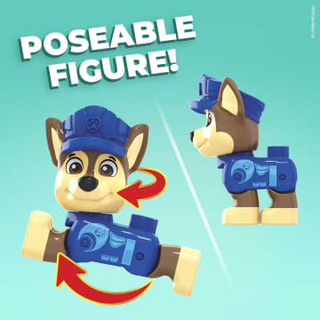Mega Bloks PAW Patrol: The Movie - Chase’s City Police Cruiser Set - Image 3 of 6