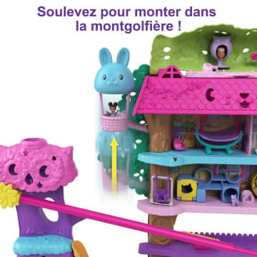 Polly Pocket - Pollyville - Coffret La Maison Dans Les Arbres - Coffret Mini Figurines - 4 Ans Et + - Imagen 5 de 7