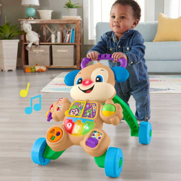Rie y Aprende Andador Perrito primeros pasos FRC85 MATTEL