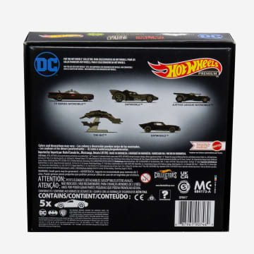 Hot Wheels Batman Pack 5 Véhicules - Imagen 2 de 6