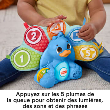Fisher-Price - Jonathan Le Paon - Jouet D'Éveil - 6 Mois Et + - Imagen 3 de 8