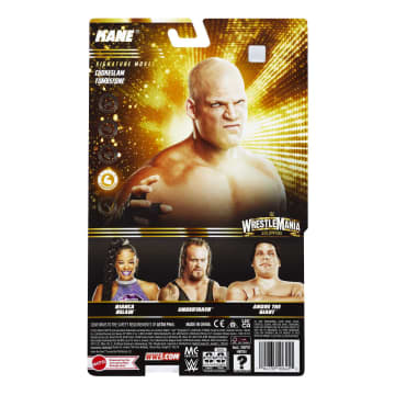 WWE Kane WrestleMania Action Figure - Image 6 of 6