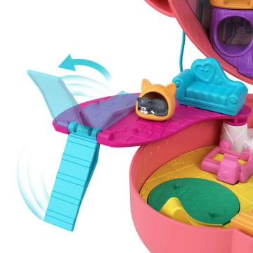 Polly Pocket - Coffret Sac Chat Câlin - Coffret Mini Figurine - 4 Ans Et + - Imagen 5 de 6