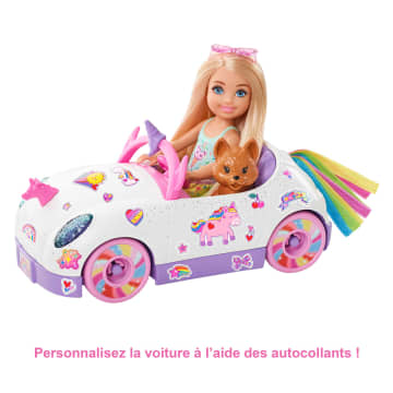 Barbie - Poupée Chelsea Avec Voiture - Coffret Poupée Mannequin - 3 Ans Et + - Image 4 of 6