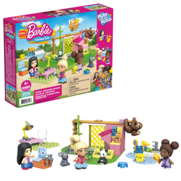 Mega Construx Barbie Animal Grooming Station - Image 1 of 6