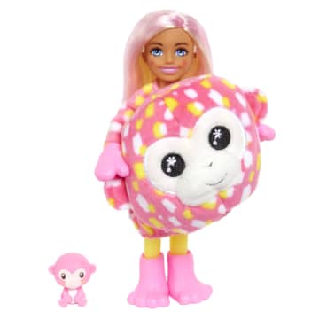 Barbie Kleine Poppen En Accessoires, Cutie Reveal Chelsea Poppen, Jungle-Serie - Image 6 of 12