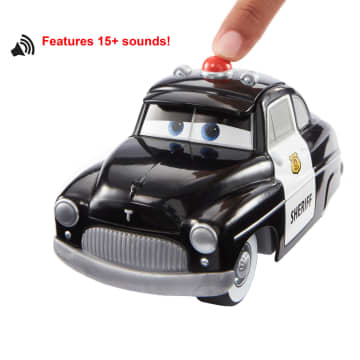 Disney and Pixar Cars Track Talkers Sheriff - Image 3 of 6