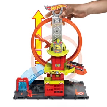 Hot Wheels City Πίστα Πυροσβεστικός Σταθμός - Image 4 of 6