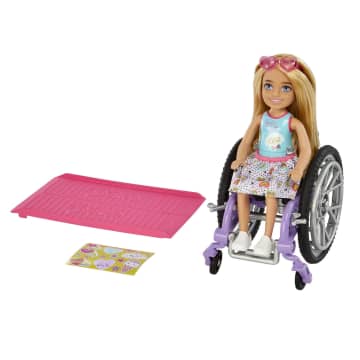 Barbie Chelsea con silla de ruedas - Imagen 1 de 6