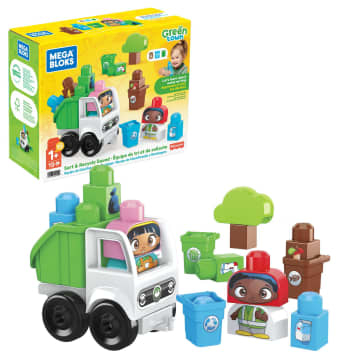 Конструктор Mega Bloks Зеленый город Сортируй и перерабатывай мусор - Image 1 of 6