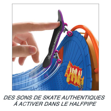 Hot Wheels - Skate - Coffret Skatepark Attractions Tony Hawk - Petite Voiture - 3 Ans Et + - Imagen 4 de 7
