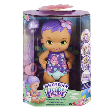 My Garden Baby Feed & Change Bebé Mariposa Muñeca - Image 6 of 6