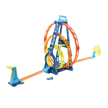 Набор игровой Hot Wheels Конструктор Трасс Тройная петля - Image 4 of 6