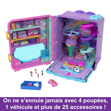 Polly Pocket-Coffret Valise Polly Pocket Pollyville - Imagen 4 de 6