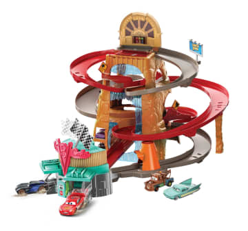 Disney and Pixar Cars Radiator Springs Mountain Race Playset - Image 3 of 4