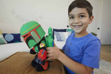 Star Wars Boba Fett Voice Cloner Feature Plush - Image 2 of 6