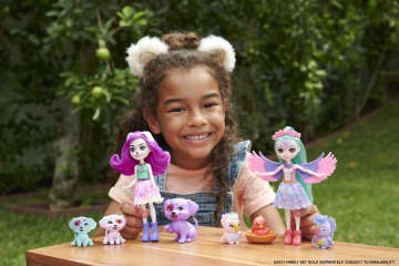 Enchantimals - Bêtes Citadines - Poupée Filia Et Famille Finch - Mini Poupée - 4 Ans Et + - Imagen 2 de 7