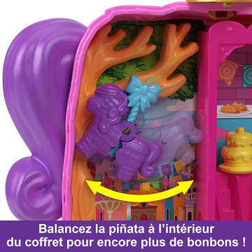 Polly Pocket - Coffret Piñata Fiesta - Coffret Mini Figurine - 4 Ans Et + - Imagen 4 de 8