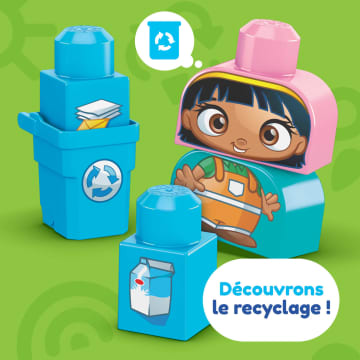 Mega Bloks – Ville Verte – La Brigade Du Recyclage - Imagen 5 de 6