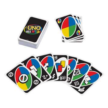 Mattel Games - Uno All Wild - Jeu De Cartes Famille - 7 Ans Et + - Imagen 2 de 6