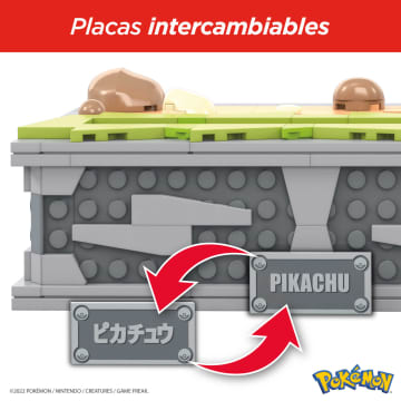 MEGA Construx Pokémon Coleccionista Pikachu Figura de 900 bloques de construcción de juguete - Image 5 of 7