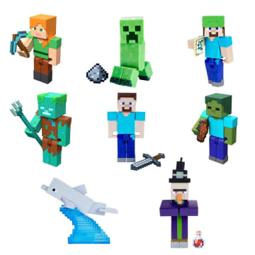Фигурка Minecraft базовая с аксессуарами в ассортименте - Image 7 of 9