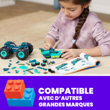 Mega Hot Wheels - Monster Truck Mega Wrex - Jouet De Construction - 5 Ans Et + - Imagen 5 de 6