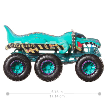 Hot Wheels Monster Trucks Big Rigs, 1:64 Scale Die-Cast Toy Truck With 6 Wheels (Styles May Vary) - Image 3 of 6