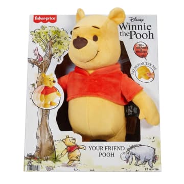 Disney Winnie the Pooh Your Friend Pooh Feature Plush - Image 6 of 6