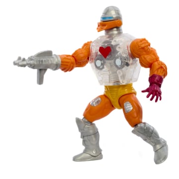 Masters of the Universe Origins Roboto Actiefiguur, verzamelspeelgoed superhelden, 14 cm - Bild 4 von 6