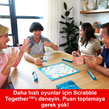 Scrabble Kutu Oyunu, Aile Boyu Sevilen Ve Iki Şekilde Oynanabilen Klasik Kelime Oyunu, 2-4 Oyuncu, Türkçe Versiyon - Image 2 of 3