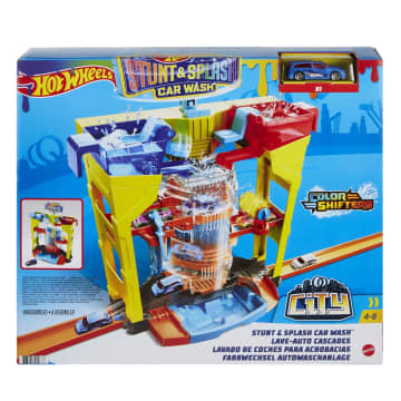 Hot Wheels Stunt & Splash Car Wash Playset - Image 6 of 7
