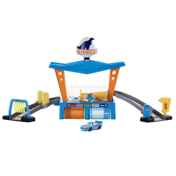 Disney Pixar Cars Renk Değiştiren Dinoco Araba Yıkama Oyun Seti - Image 1 of 6