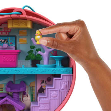 Polly Pocket - Coffret Sac Chat Câlin - Coffret Mini Figurine - 4 Ans Et + - Imagen 3 de 6