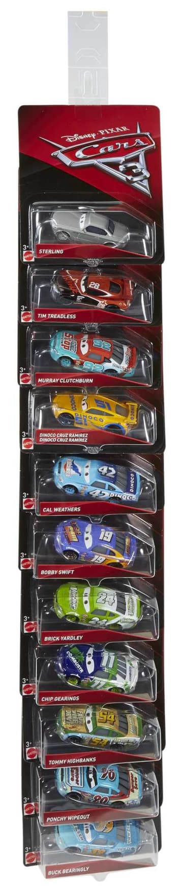 Disney Pixar Cars Assortiment Metalen Singles Clipstrip - Image 5 of 13