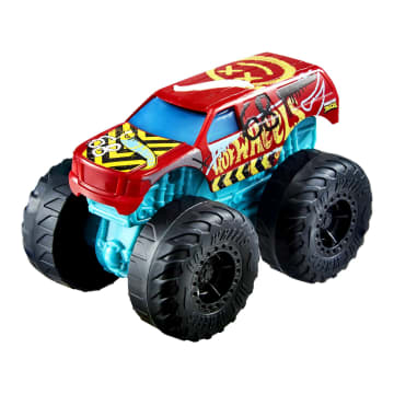 Hot Wheels® Monster Trucks Pojazd 1:43 Światła i dźwięki Bohater Roarin' Wreckers™ Asortyment - Image 10 of 10