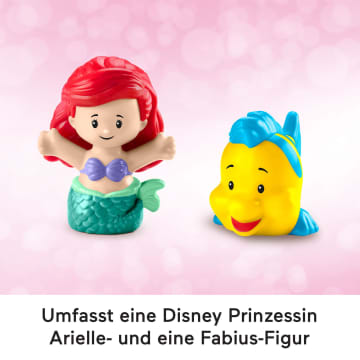 Disney Prinzessin Arielles aufleuchtende Meereskutsche von Little People Mattel