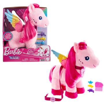 Barbie-A Touch Of Magic-Pégase Marche Et Bat Des Ailes-Peluche - Image 1 of 8