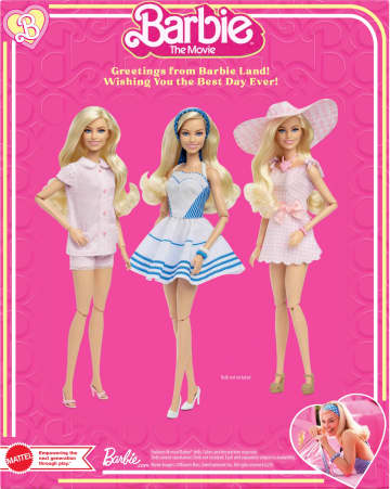 Barbie Le Film-Coffret 3 Tenues Barbie-Habillages Et Accessoires - Imagen 6 de 6