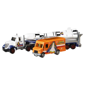 Matchbox Oyuncak Kamyon Ve 1:64 Ölçekli Araba, Konvoy (Toplam 2 Araç) (Modeller Çeşitlilik Gösterebilir.) - Image 2 of 6