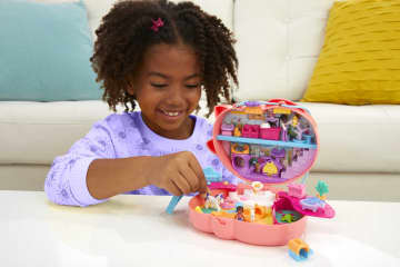 Polly Pocket Starring Shani Cuddly Cat Purse Compact - Image 2 of 7