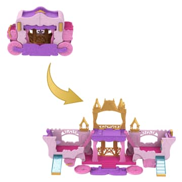 Disney Prinses Koets Naar Kasteel Transformerende Speelset Met Kleine Aurora Pop, 4 Figuren En 3 Verdiepingen - Image 2 of 6